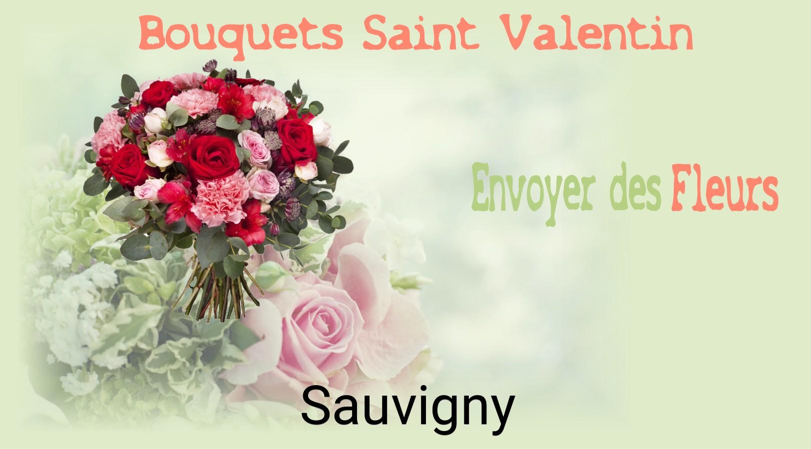 Roses de Saint-Valentin livrées à Sauvigny